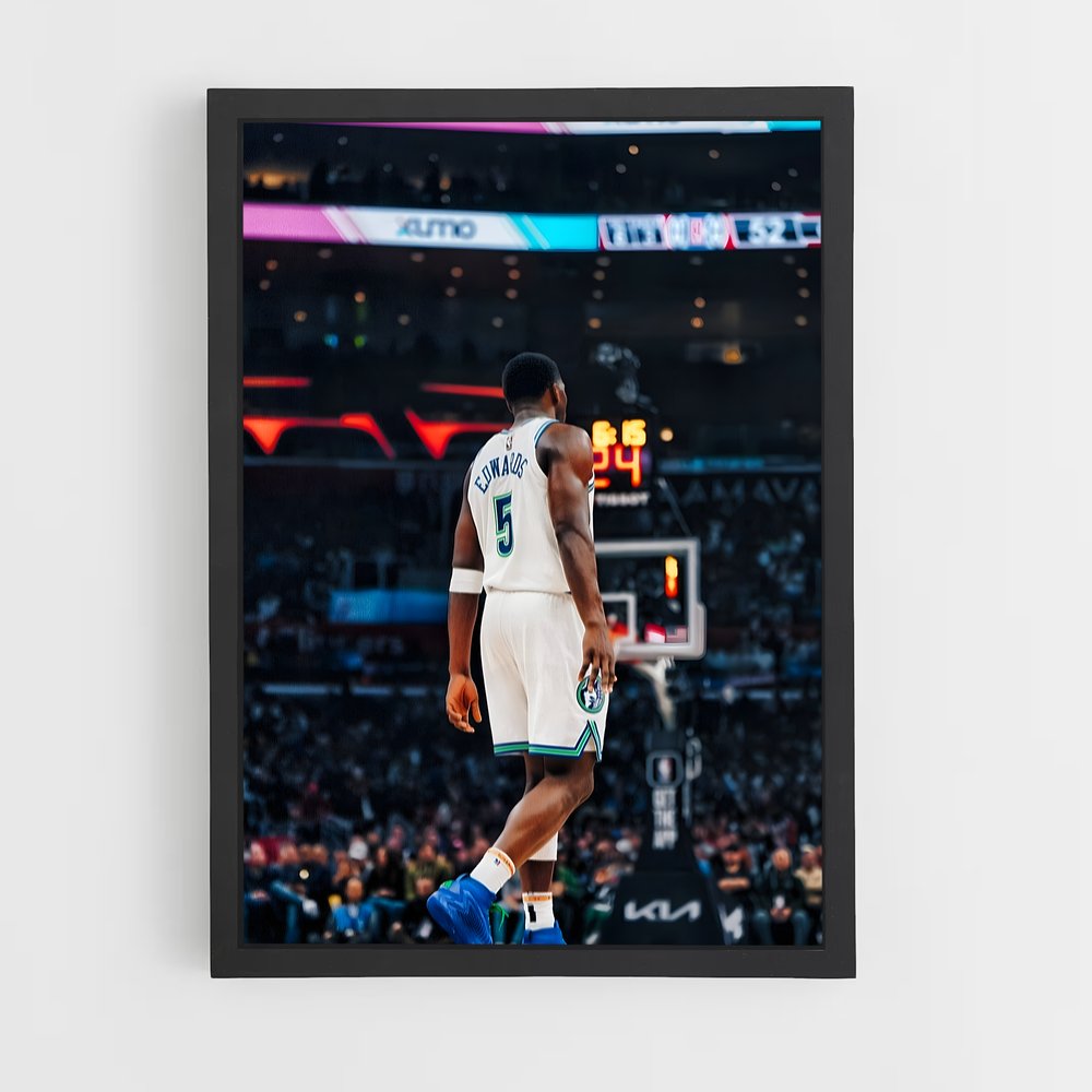 Poster Anthony edwards admiration – affiche Basketball (vue 2)